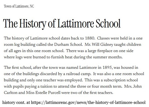 https://lattimorenc.gov/news/the-history-of-lattimore-school